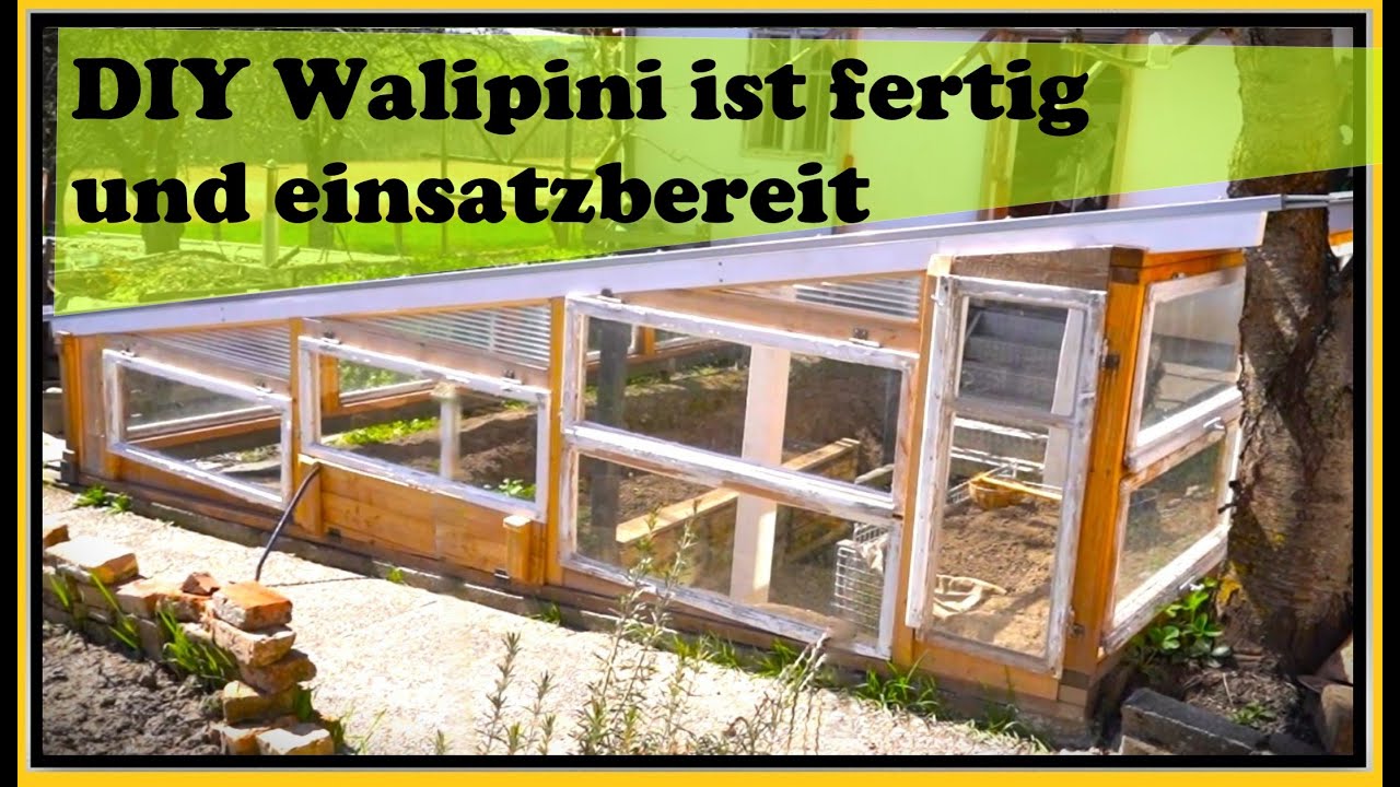 Mein fertiges Erdgewächshaus (Walipini) – DIY-Projekt abgeschlossen!