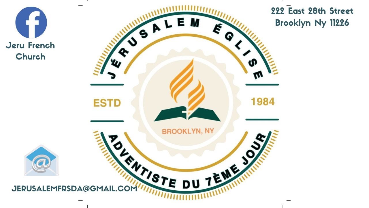 JÉRUSALEM ÉGLISE ADVENTISTE DU 7ÈME JOUR/ Etude de la Bible et de l'Esprit de prophecie 26 /OI/ 2026