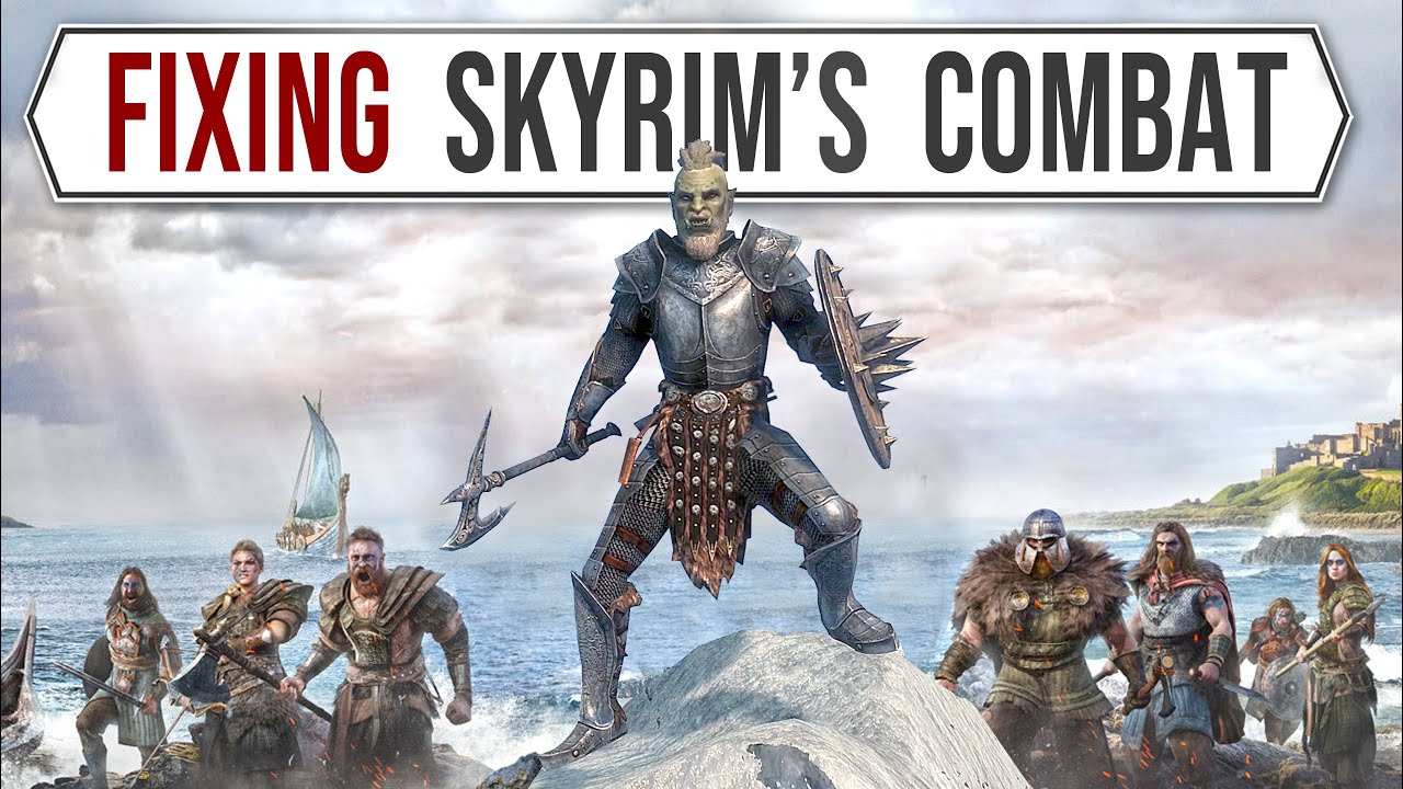 Этот мод для Skyrim МЕНЯЕТ боевую систему навсегда!