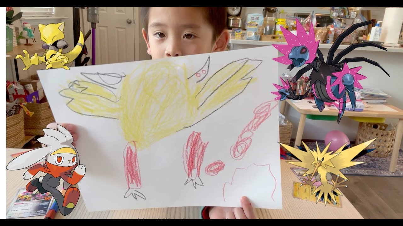 Aiden’s Epic Pokémon Fusion! 🎨🔥 Raboot + Abra + Iron Jugulis + Zapdos!