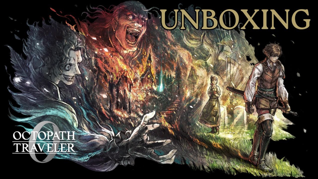 UNBOXING - Octopath Traveler 0 (Switch) 