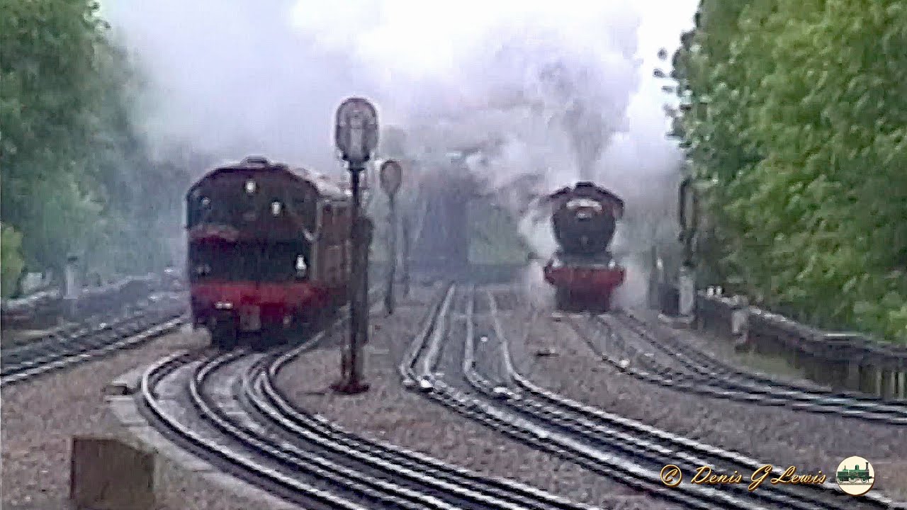 Steam on the Met 2000 on wet morning @ Moor Park with, K1 B12 94XX & Ivatt Tank in quick blast