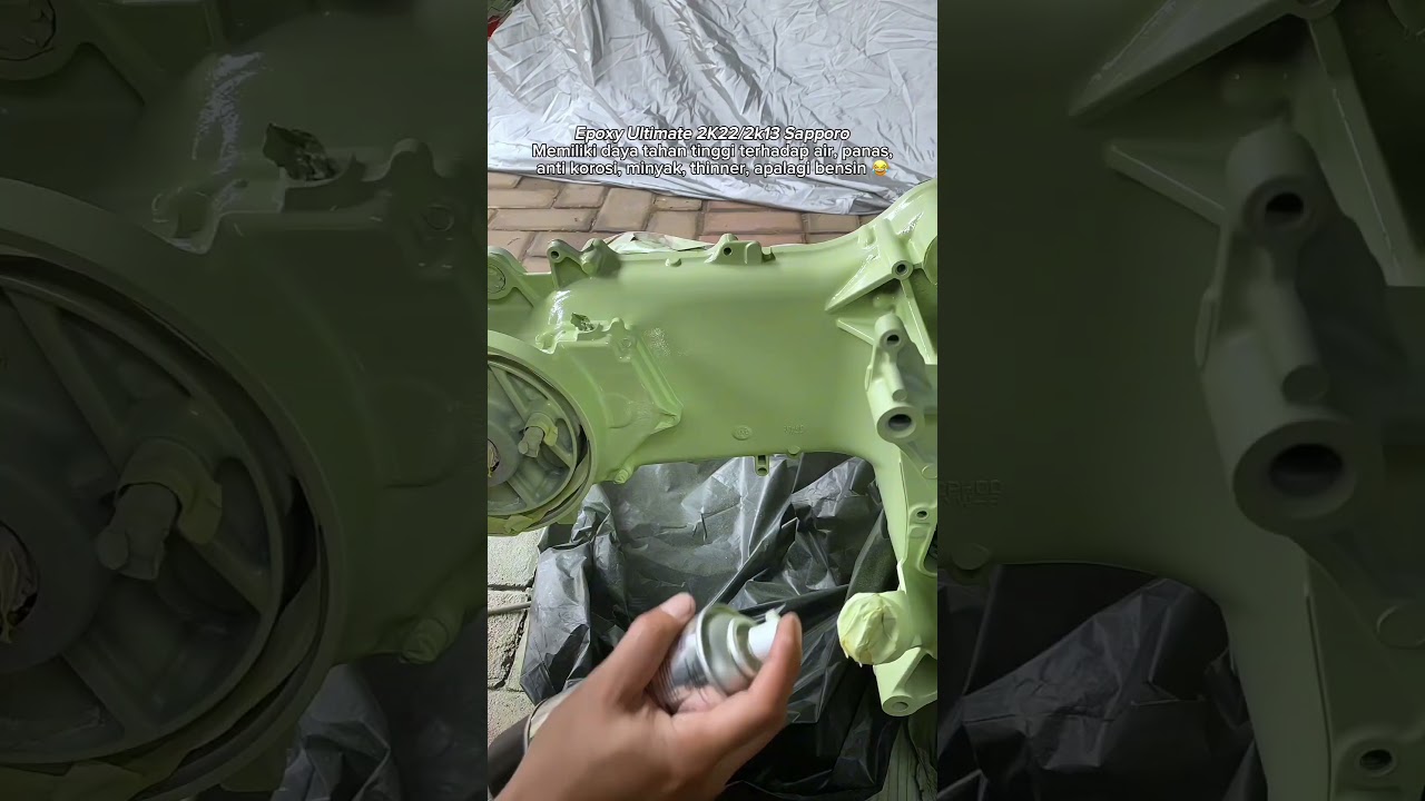 Tutor repaint crankcase 