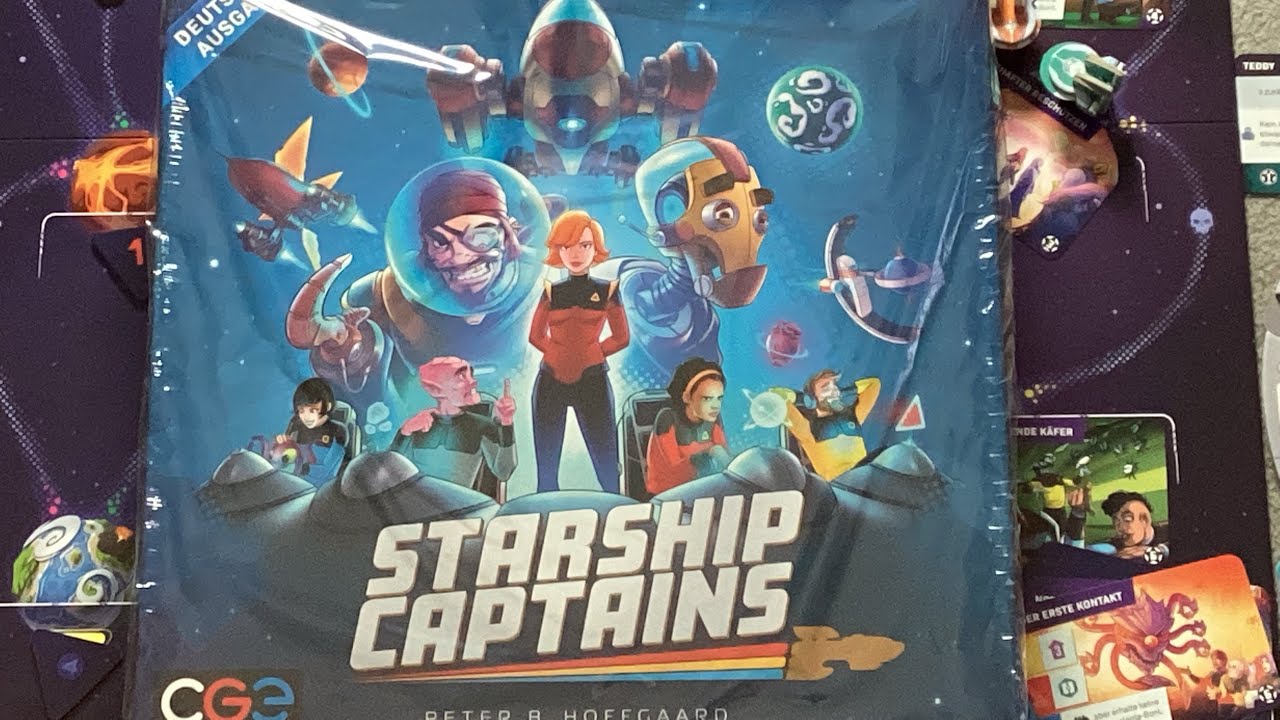 STARSHIP CAPTAINS: Aufbau, Regeln, Partie (solo)