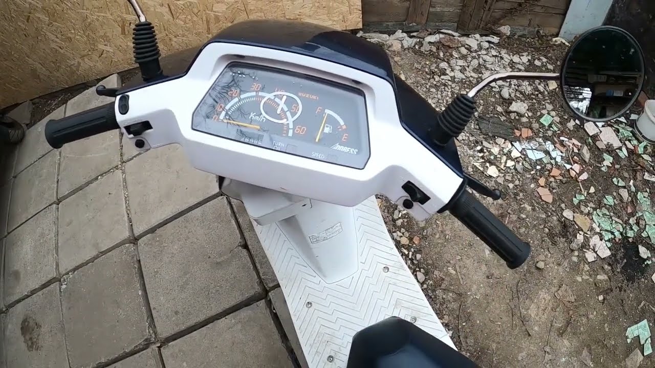 Краткий обзор Suzuki Address 50 Tune