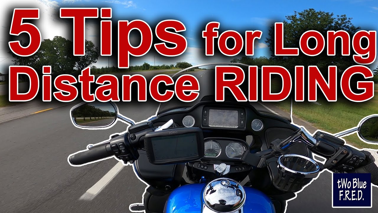 Motorcycle Long Distance riding - 5 tips to help you stay in the saddle longer