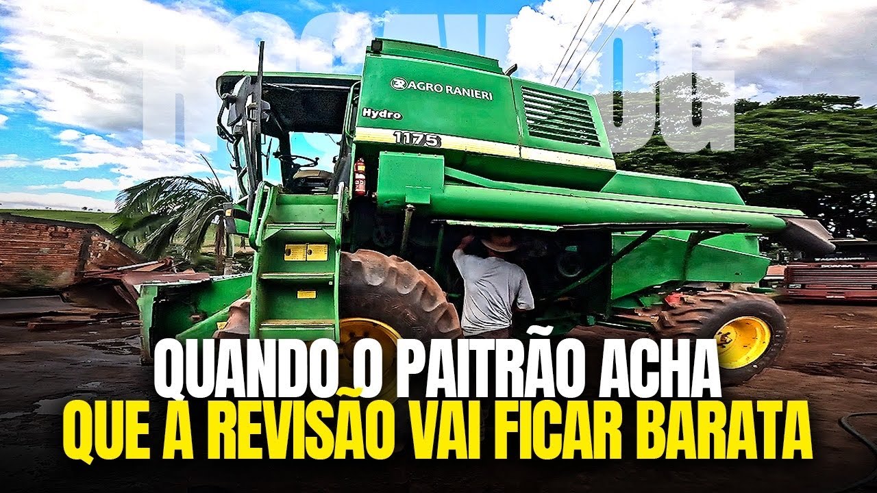 Tivemos que trocar a correa do industrial na 1175