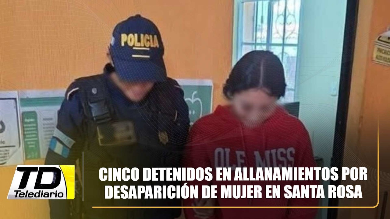 Cinco detenidos en allanamientos por desaparición de mujer en Santa Rosa