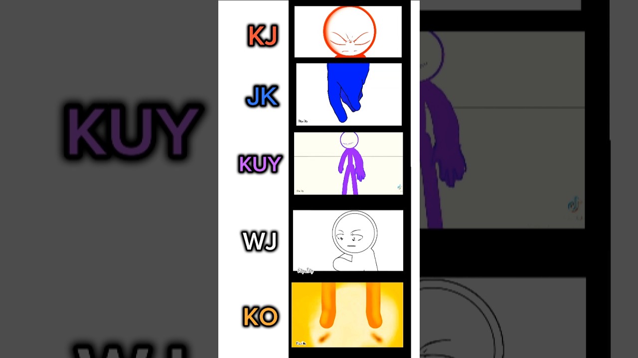 Who has the BEST Unlimited Flex Works in KJ Multiverse? #anime #kj #jk #shorts #kuyjuy #tsb #roblox