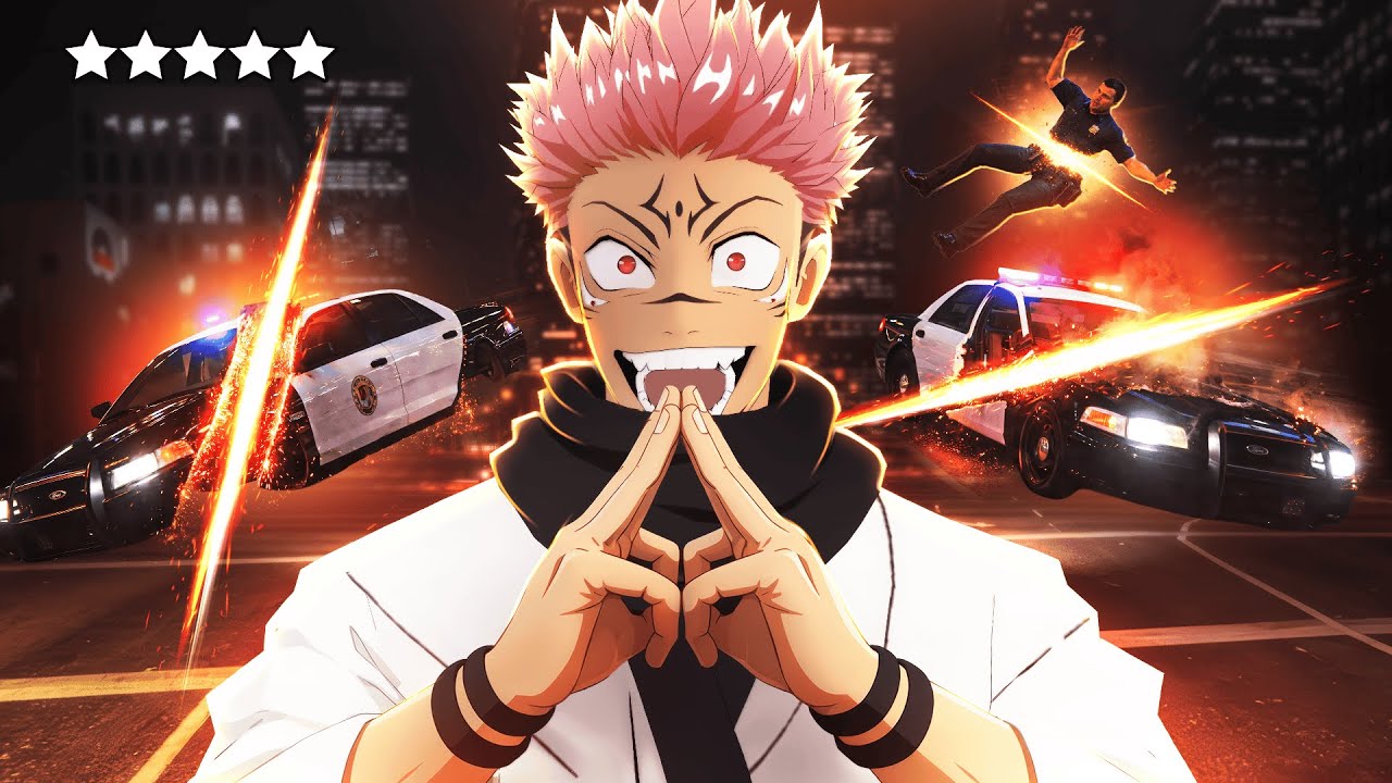 Я стал Сукуной в Grand Theft Auto 5.