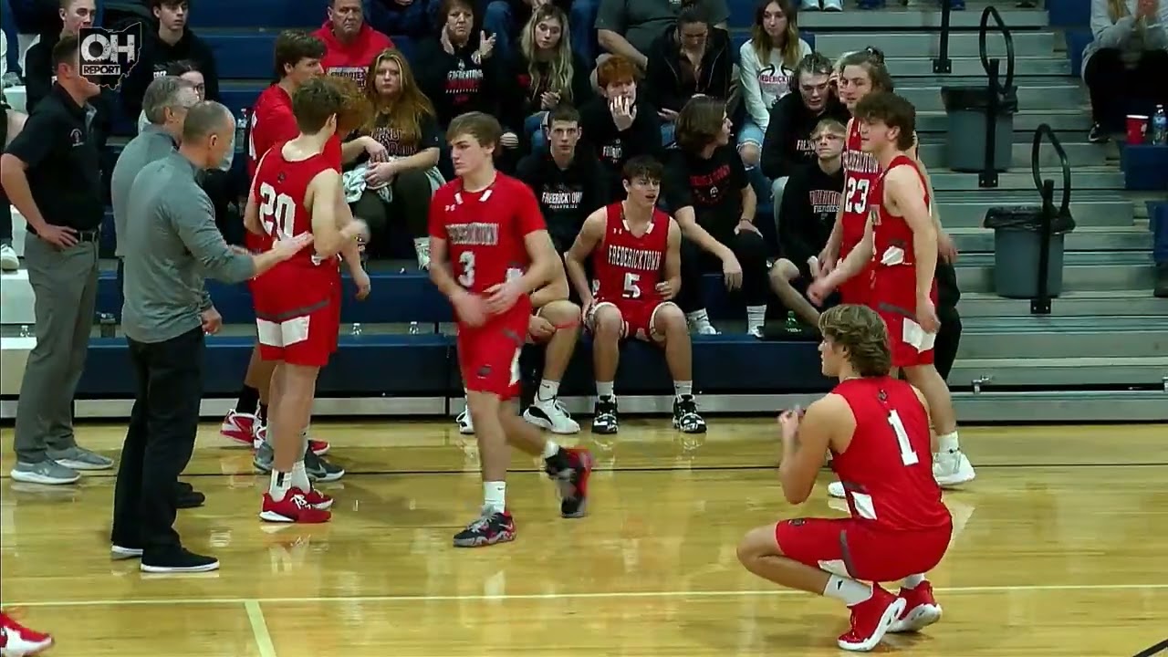 Fredericktown at Danville Ohio Boys High School Basketball