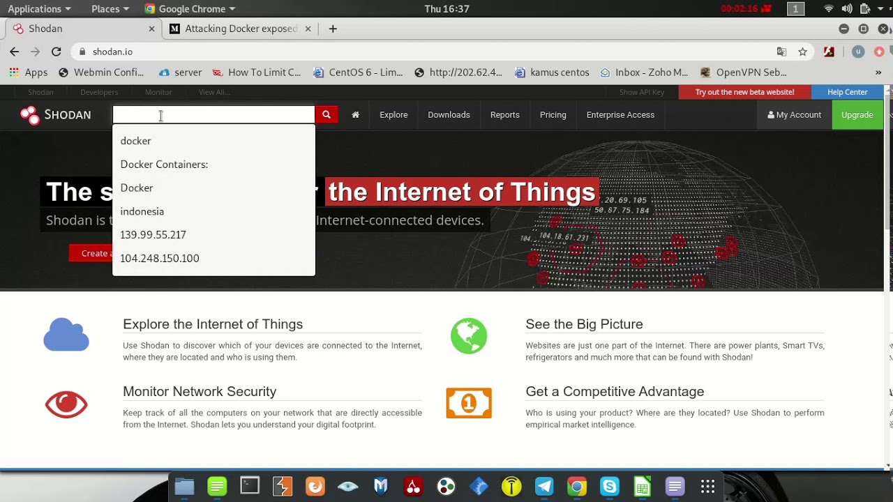 Attacking Docker exposed API