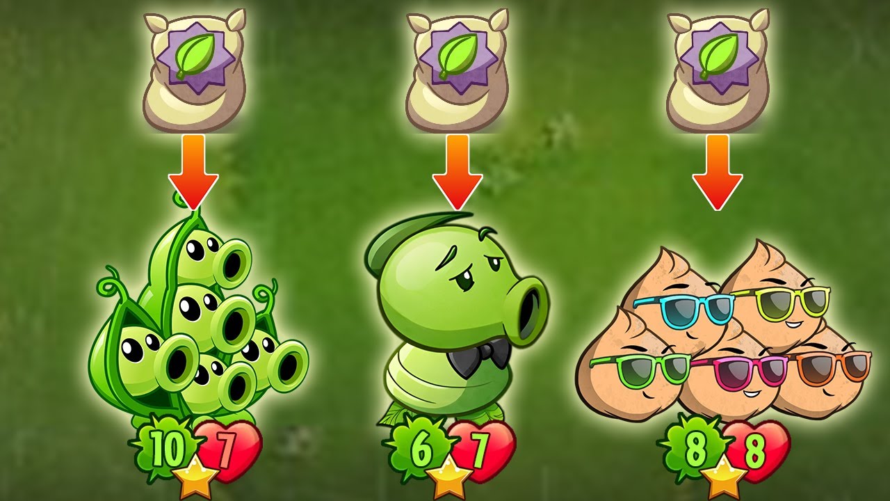 Turning Weak Peas Into MONSTERS! ▌PvZ Heroes