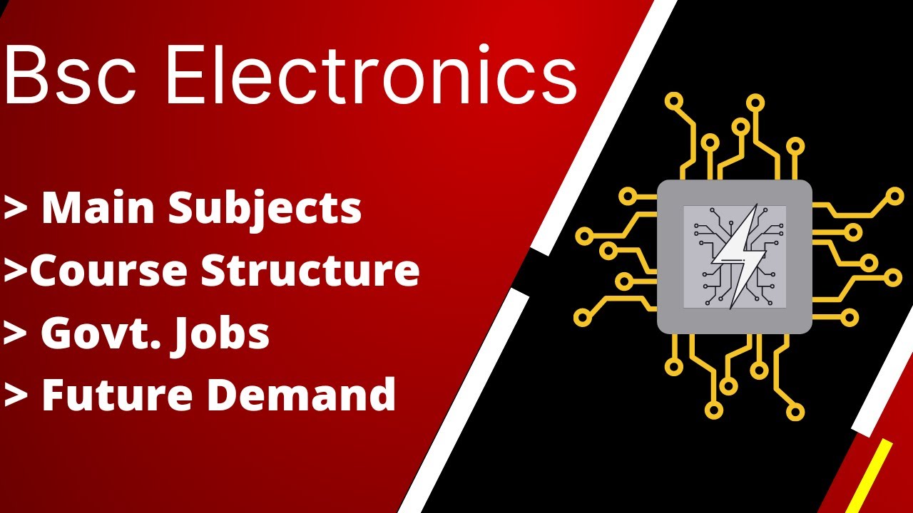 Bsc electronics ll bsc electronics government jobs ll bsc electronics full information