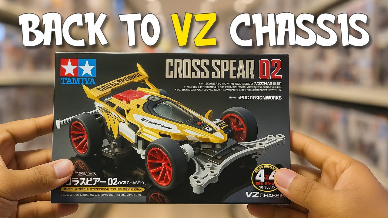 【ミニ四駆】Belajar Setting Tamiya VZ Chassis STB UP 2025