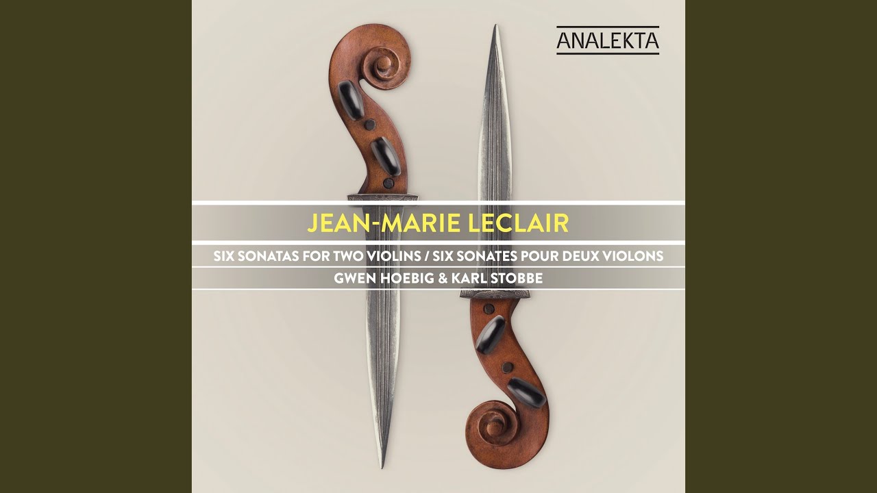 Sonata for Two Violins in G Major, Op. 3 No. 1: III. Allegro