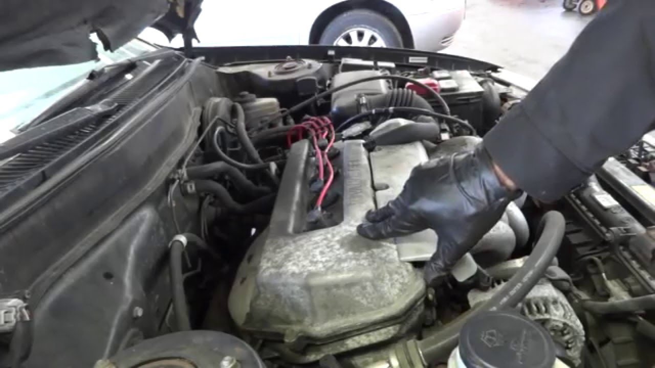 98 Toyota Corolla Check engine light - tune up and valve cover gasket