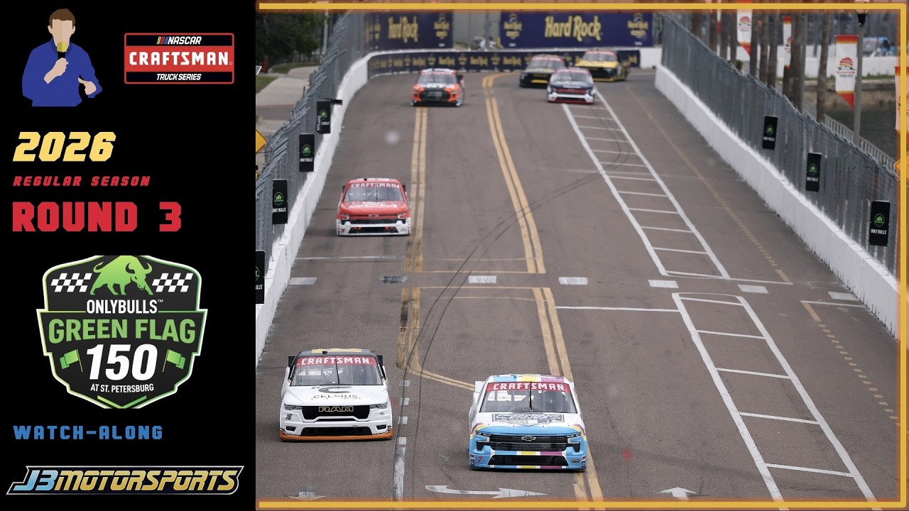 🔴 NASCAR Craftsman Trucks Series | 2026 | Round 3 | #FirestoneGP Watch-Along