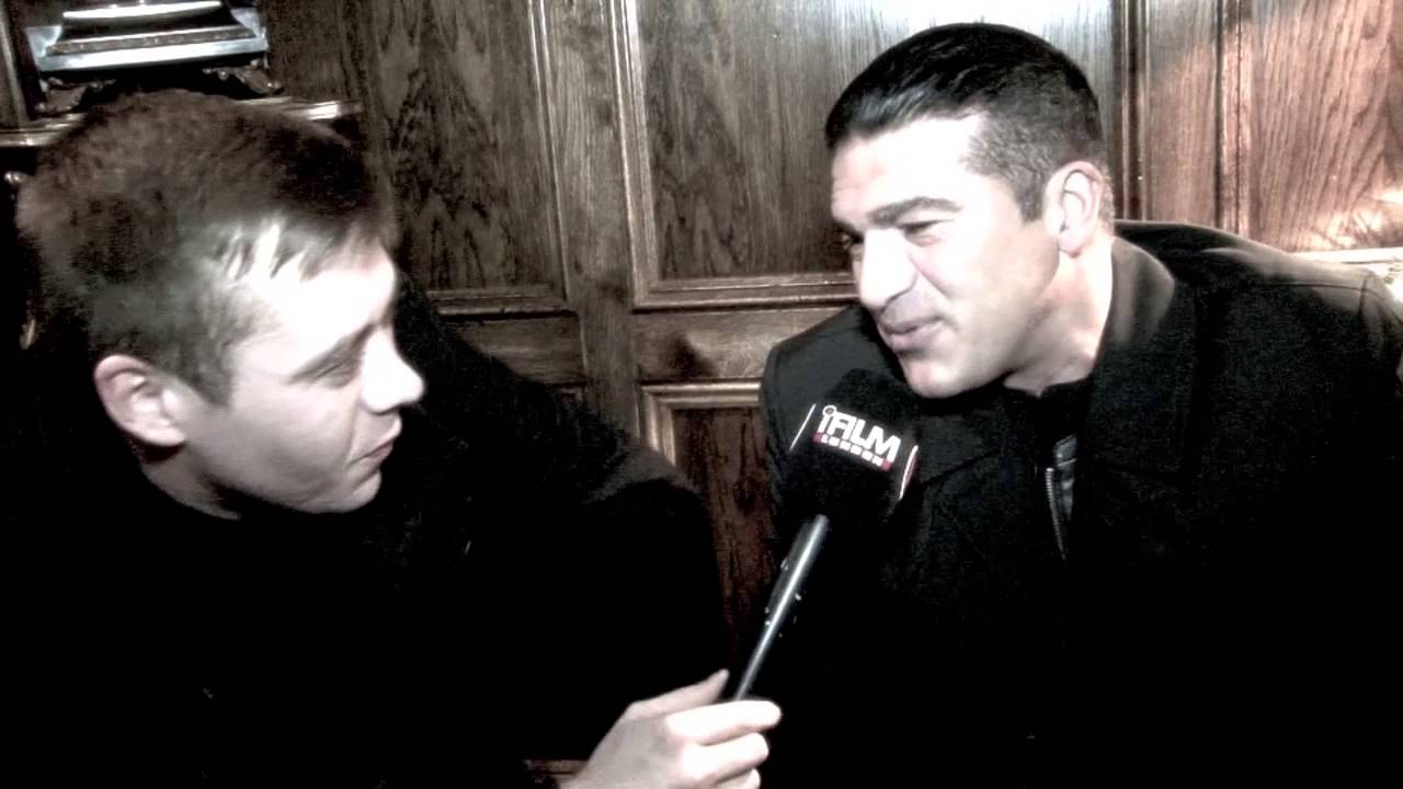 TAMER HASSAN INTERVIEW FOR iFILM LONDON / THE BUSINESS REUNION PARTY @ SUGAR HUT