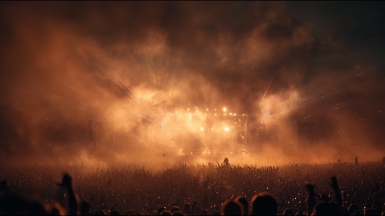 Neon Nomad - Burning Man Vibes Afro Deep House | 122 BPM | Neon Kora 4K