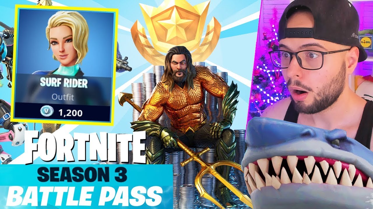 Incercam SEZONUL 3 pe Fortnite (Arme NOI, NE ATACA RECHINUL)