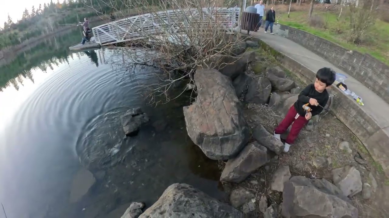 Progress Lake Oregon Trout Fishing 