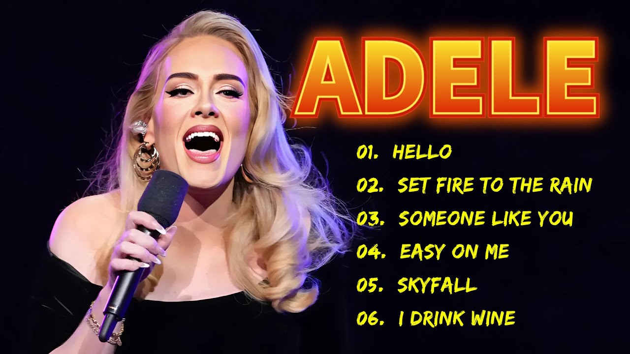 Top ADELE Songs Playlist 2025 | ADELE Greatest Hits Collection Of All Time #trending
