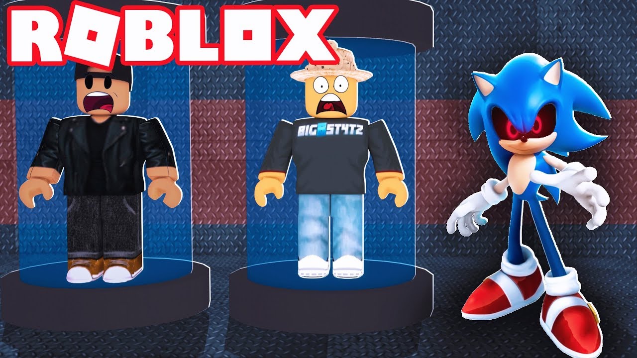 SONIC JOINS MY GAME!! (Roblox Flee The Facility)