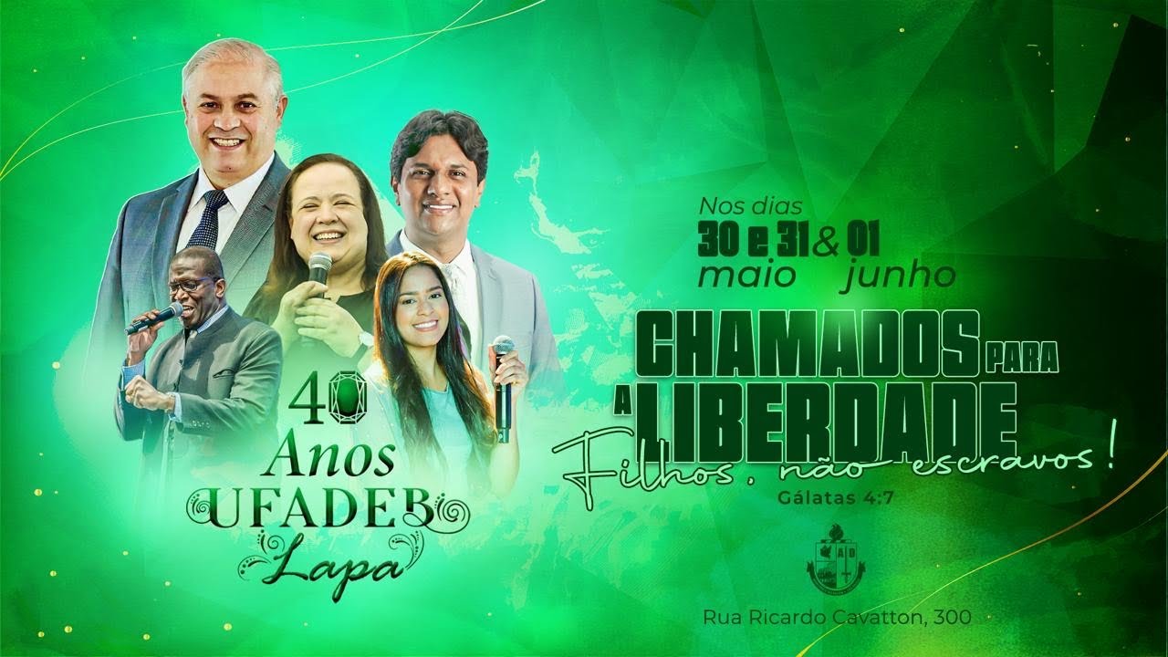CONGRESSO UFADEB DOMINGO 01/06/2025