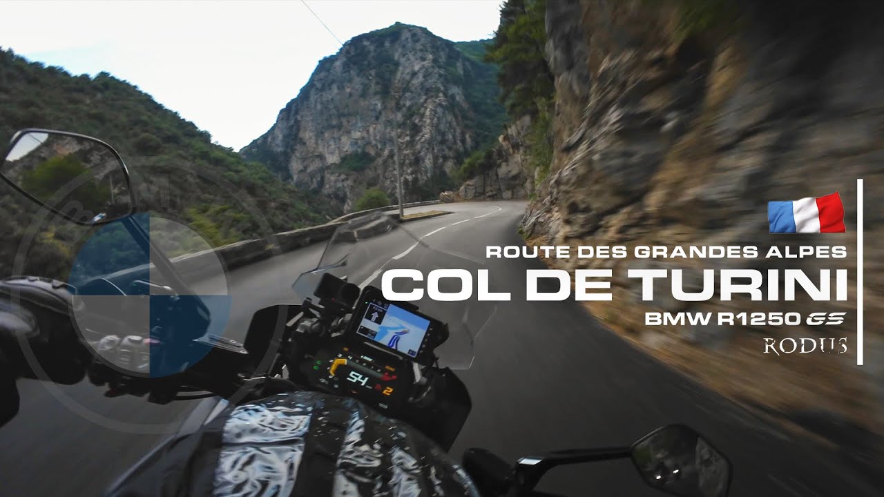 Der Col de Turini bietet einfach den perfekten Fahrspass mit dem Motorrad | BMW R1250 GS | POV