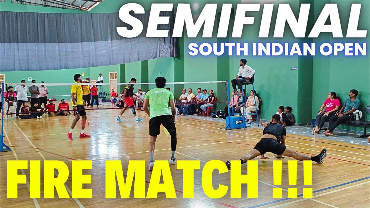 RUDRA SHAHI & KUSHAL VS SAHASRA & VINAY GOWDA | SOUTH INDIAN OPEN BADMINTON SEMI -COORG, VIRAJPET