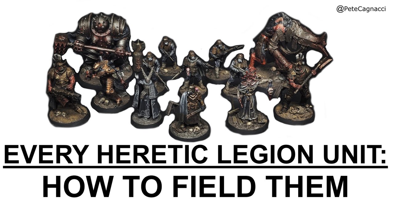 Trench Crusade: Every Heretic Legion Unit and How to Play Them