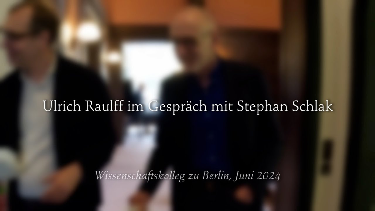 Unternehmen Unseld - Ulrich Raulff im Gespräch mit Stephan Schlak