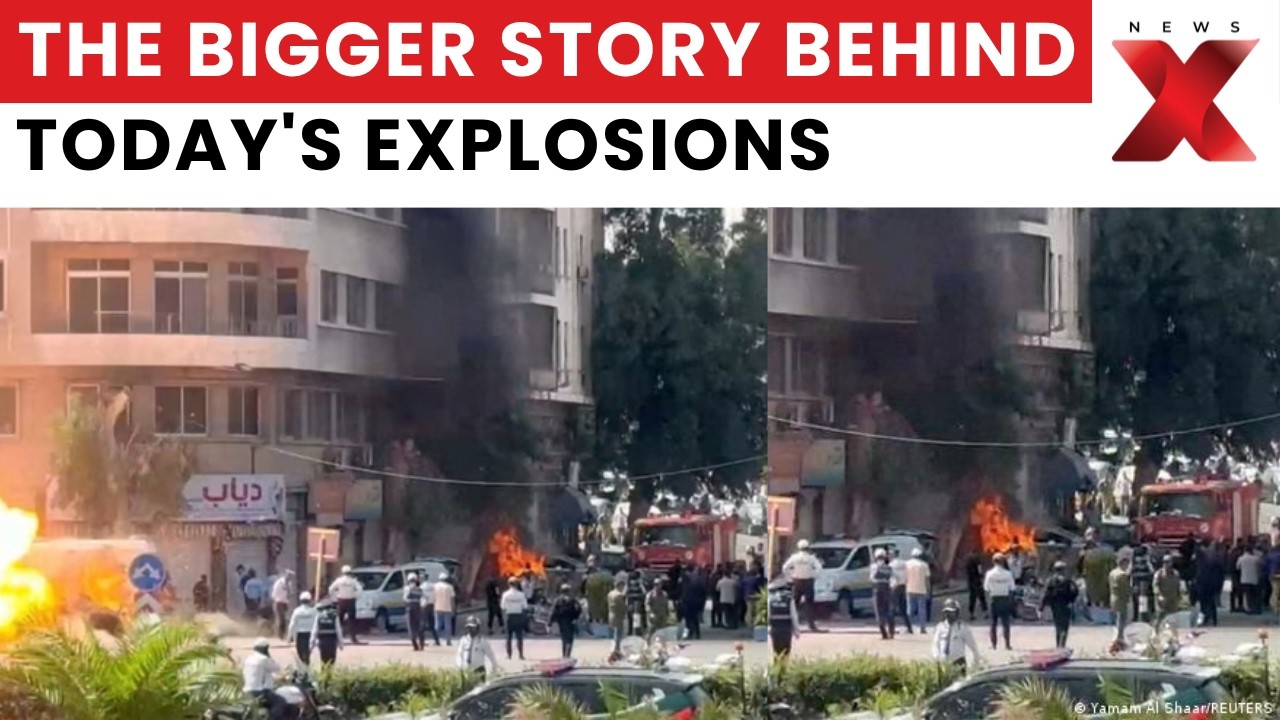 Damascus Twin Blasts Explained: The Bigger Story Behind Today's Explosions | NewsX