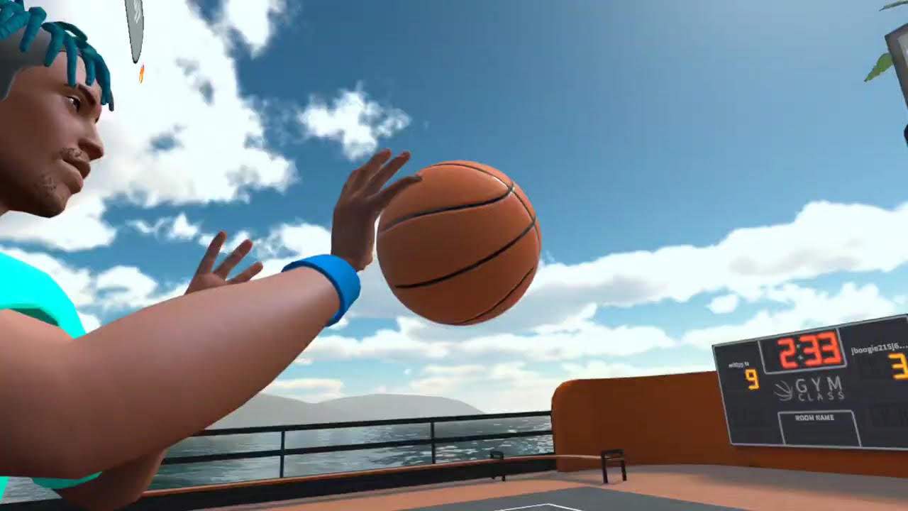 Playing GYM class VR! #gymclassvr #vr #RoadToCC