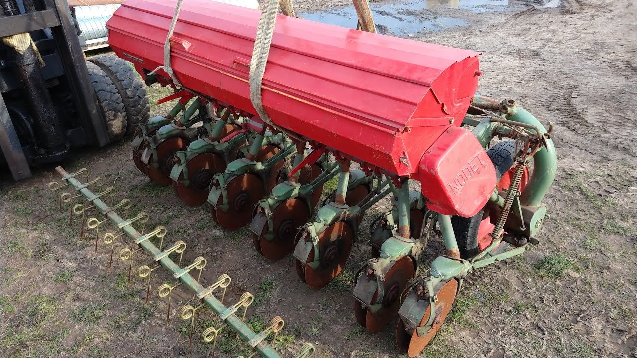 сівалка дискова NODET 2.5мет свіжо привезина