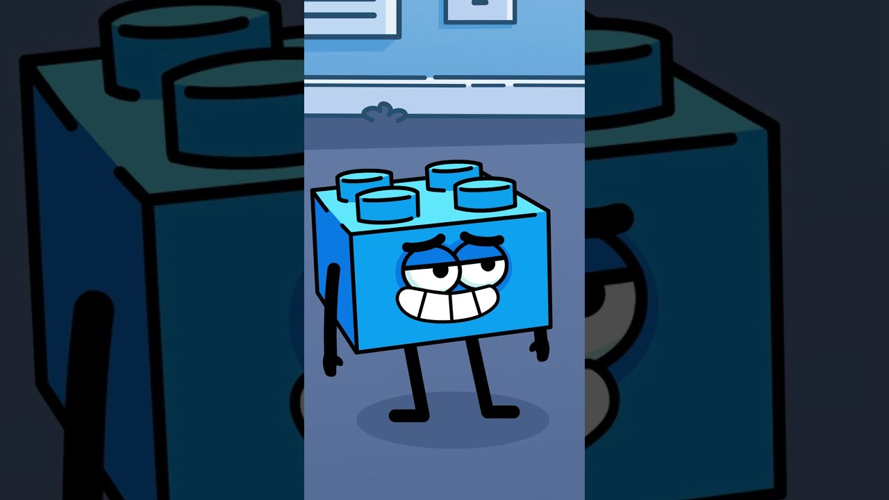 When You Step on a LEGO (Original Animation Meme) #shorts
