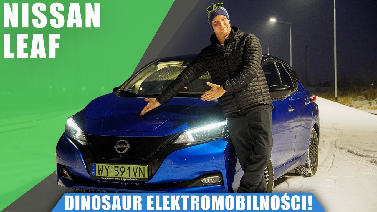 Nissan Leaf II FL Tekna 59 kWh 217KM 2022, czyli elektryk w zimę. Dinosaur Elektromobilności!