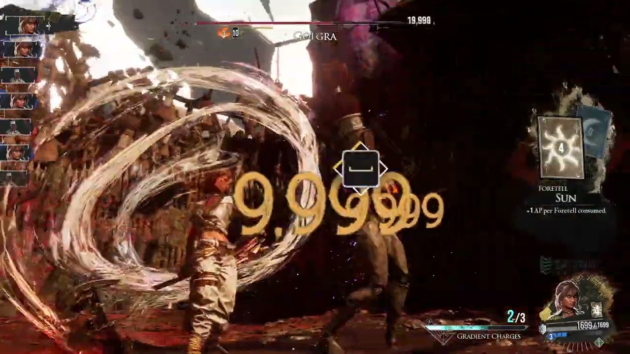 I wanted to beat Golgra still in Act II (Clair Obscur)