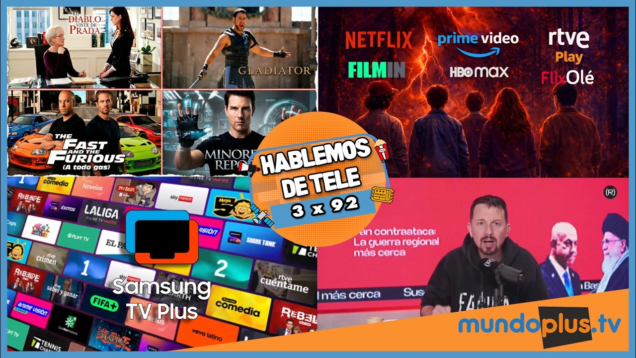 Hablemos de Tele 3x92:  Nuevos canales: M+, Samsung TV, Canal Red de Iglesias, de AMC y +