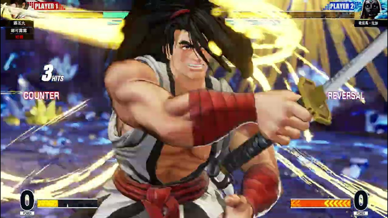 {豹瘋遊俠}拳皇15: 侍魂隊結局_帶羅將神水姬環遊世界