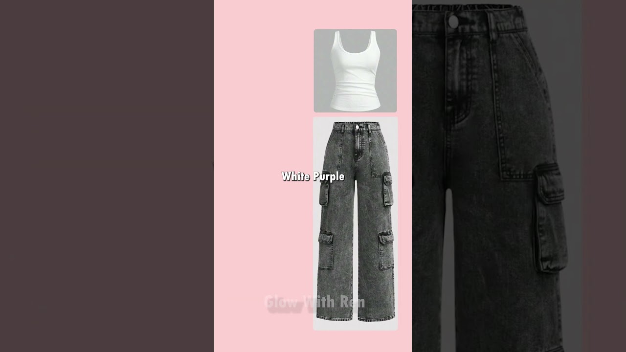 👖 How to Style Pants with the Right Colors  Fashion Hacks ✨.