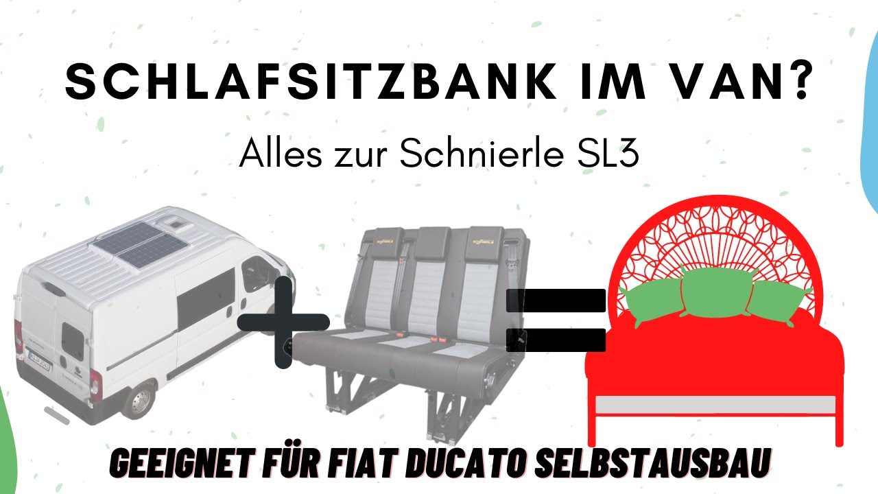 Schlafsitzbank im Van - Schnierle SL3 - Review nach 1 Jahr