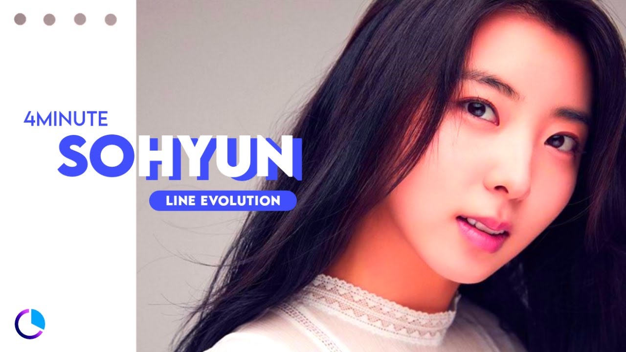 4MINUTE (포미닛) - SOHYUN (권소현) ( Line Evolution ) (2009 - 2016)