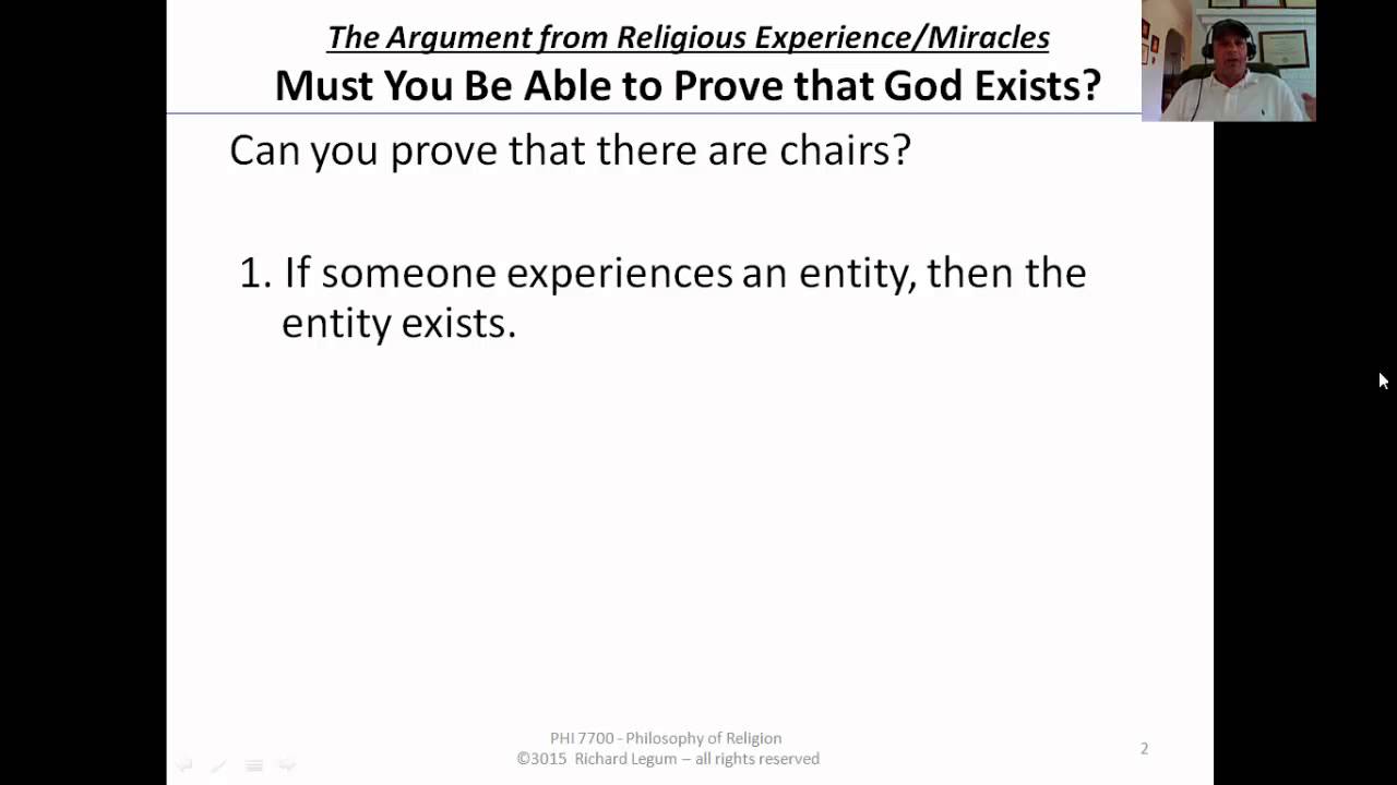 9.1 Religious Experience