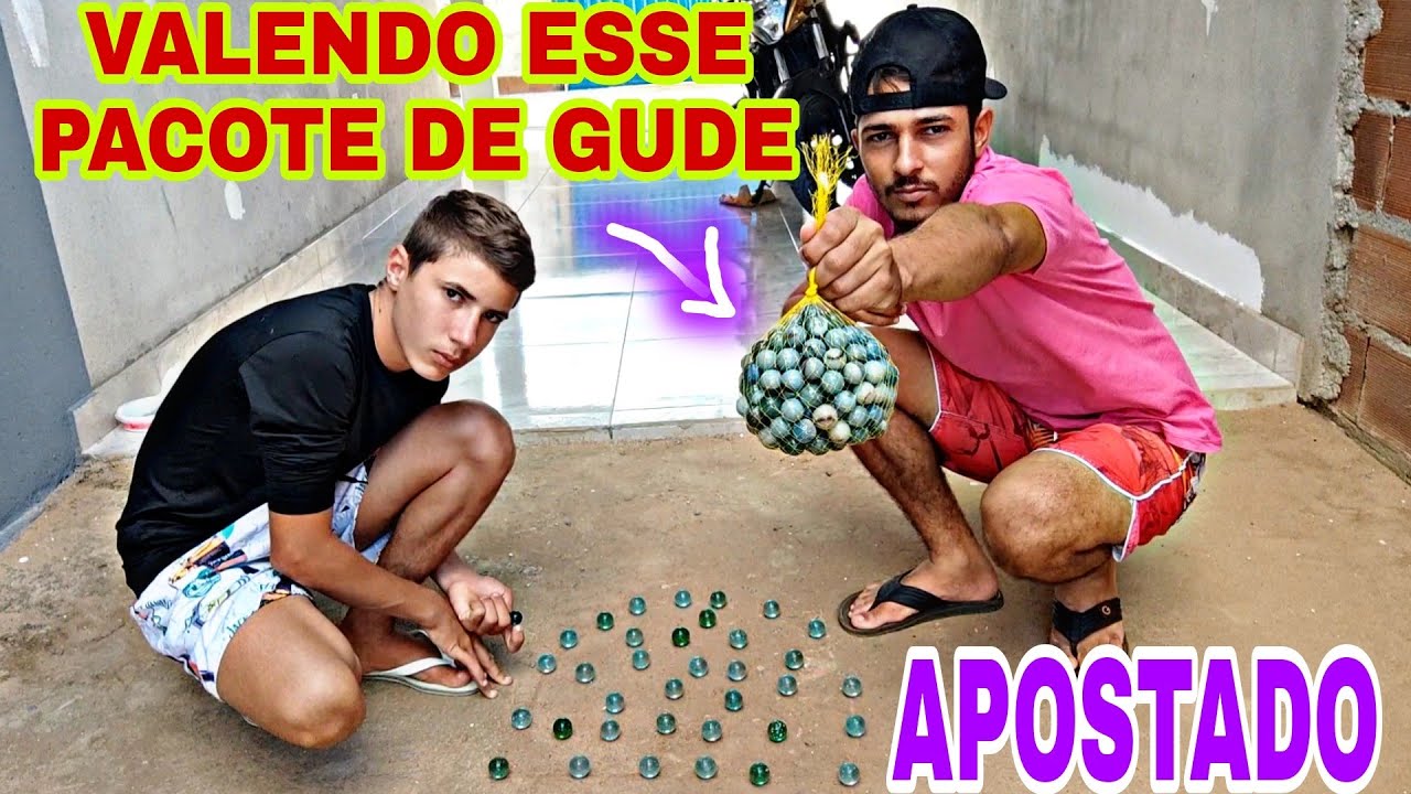 Apostei meu pacote de gude leitosa contra Otávio e olha no que deu 🙈🙈🙈