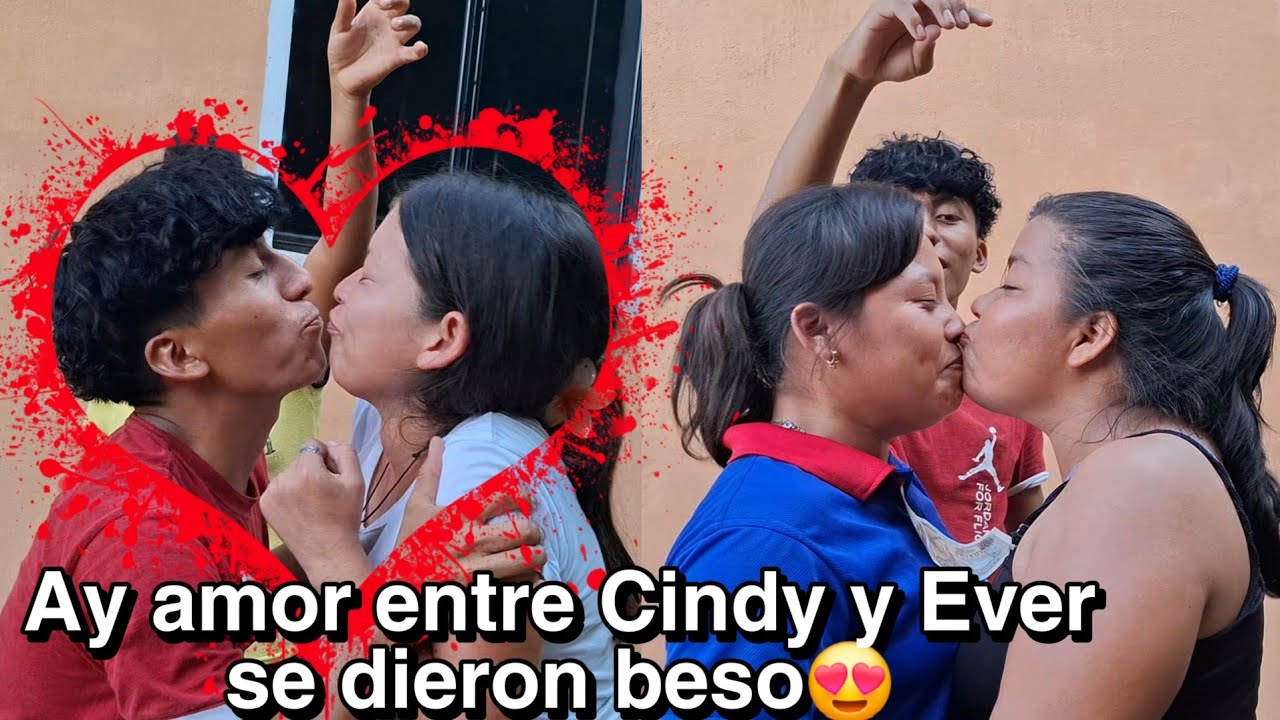 Ever y Cindy Se dan tr3mendo Besote😍Rosi casi besa a Maria en este juego😱
