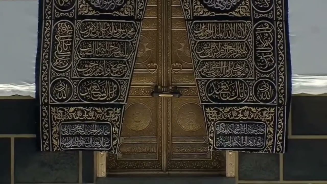 تسجيل تلبية الحج بصوت مؤذني الحرم المكي 🕋 - @SaudiQuranTv - مونتاج جديد من تصميمي