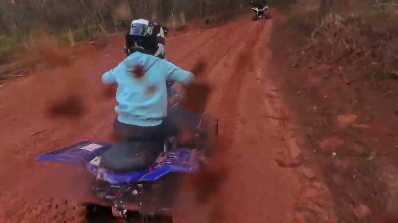 Riding at durhamtown off road park. Beginner track and and trail