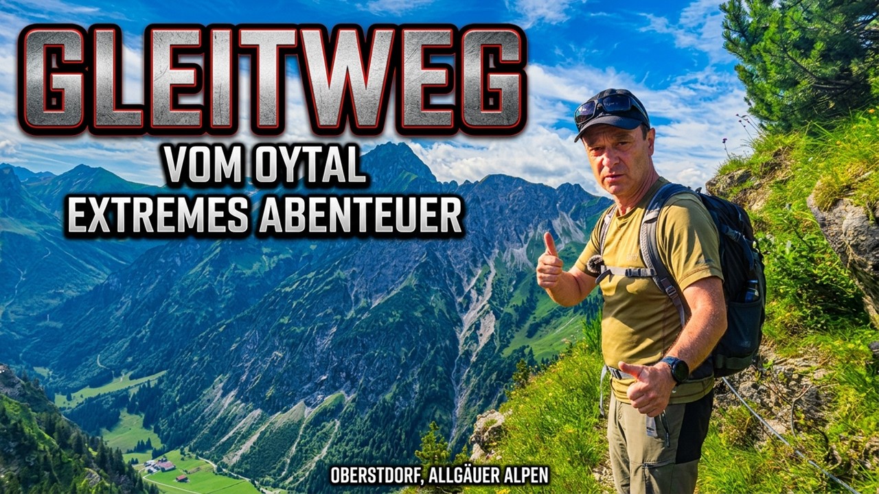 Schönster Aufstieg zum Nebelhorn - Vom Oytal über Gleitweg zur Bergstation